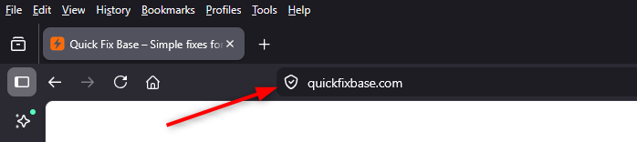 padlock icon on quickfixbase.com